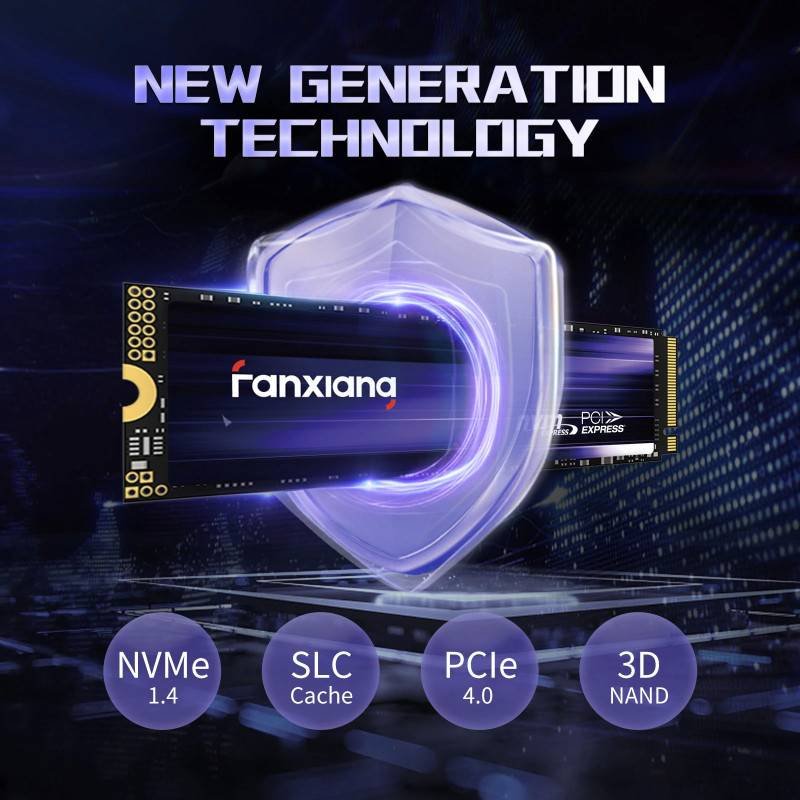 Fanxiang S880 M.2 NVMe SSD 1TB | High-Speed Storage Solution for Laptop & Desktop