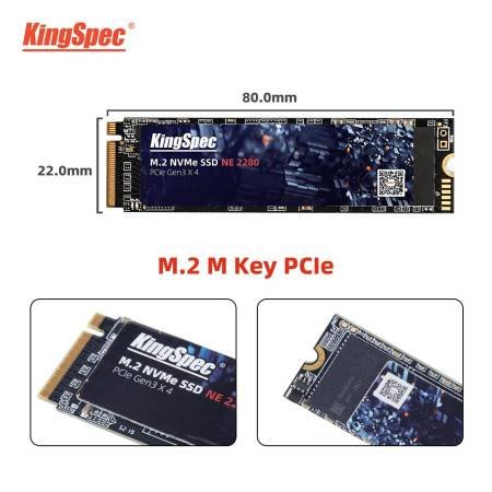 KingSpec M.2 SSD 1TB NVMe PCIe | High-Speed Internal SSD for Laptop & Desktop