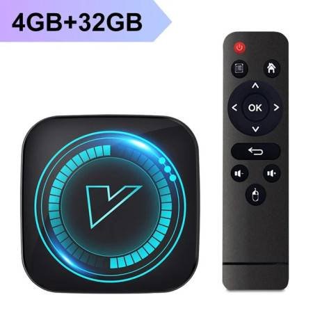VONTAR H618 Android 12 TV Box - Allwinner H618 Quad-Core, 4GB RAM, 32GB Storage