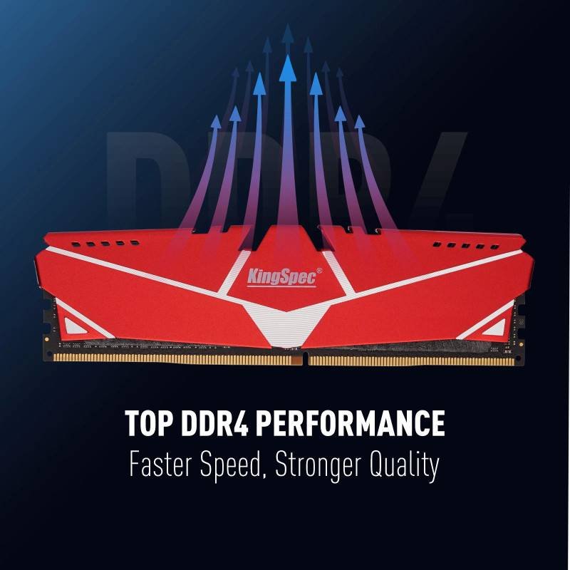 KingSpec Memoria Ram Ddr4 16GB 8GB Desktop Heatsink Memory Ram 3200mhz