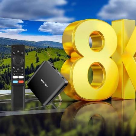 TV Box Android 14 8K TV98 ATV Plus - Allwinner H313 Quad Core, 5G, Dual Wifi