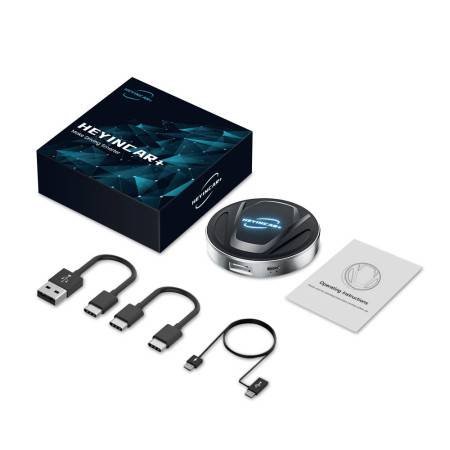 2024 New HEYINCAR Android 13 TV Box - Carplay, Android Auto Wireless Adapter for YouTube and Netflix, AI Box SM6225