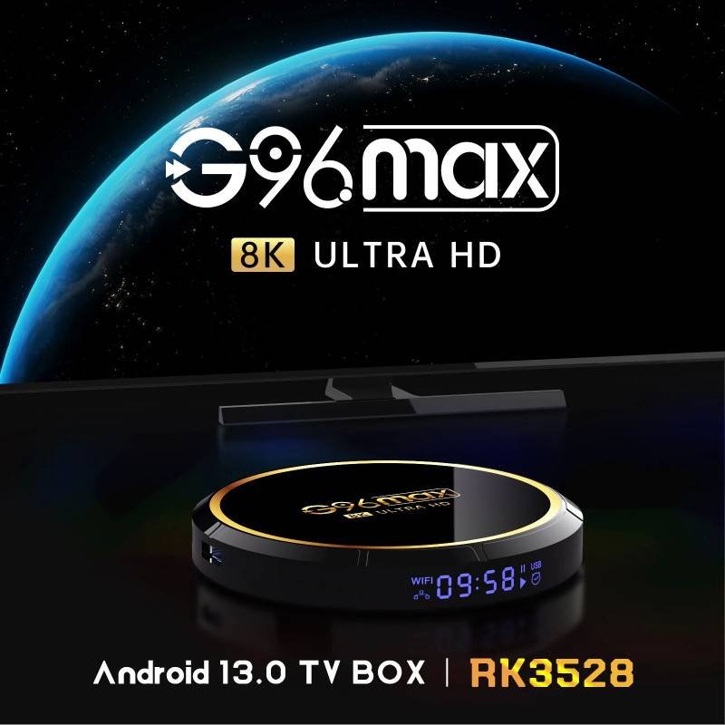 RK3528 Chipset 32GB Storage and 4GB RAM Android TV Box - 4K UHD Smart TV Box
