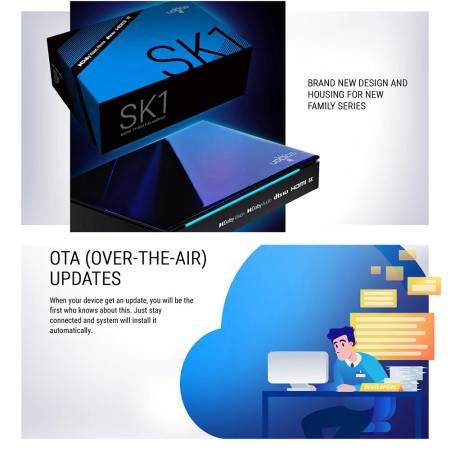 New UGOOS SK1 TV Box - Amlogic S928X-K, Android 11, 8G/128G, Dolby Vision/Audio/ATMOS Supported