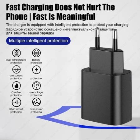 Universal EU Standard USB Travel Charger - Portable Adapter for All Smartphones
