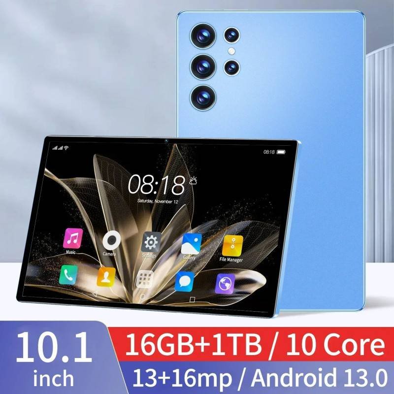 10, 11, 12, and 15 Inch 10-Core Android 13 Tablets | 16GB RAM, 1TB Storage