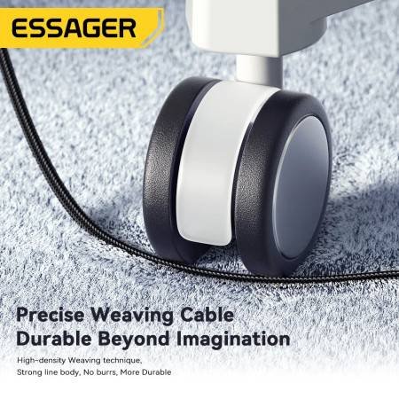 Essager 240W USB Type-C Cable - 100W Fast Charging, 2M