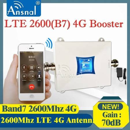 LTE 2600Mhz 4G Signal Booster B7 Mobile Network Repeater