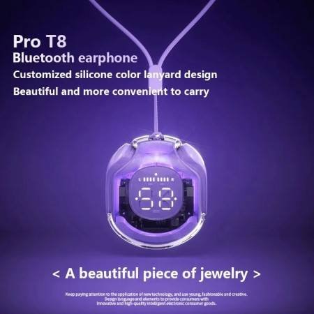 T8 TWS Bluetooth Earbuds LED Display HiFi ENC Wireless