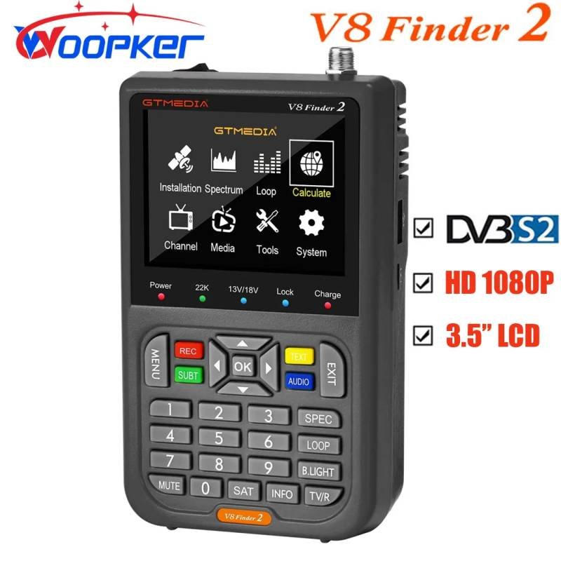 Woopker V8 Finder2 DVB-S2 1080p Satellite Finder
