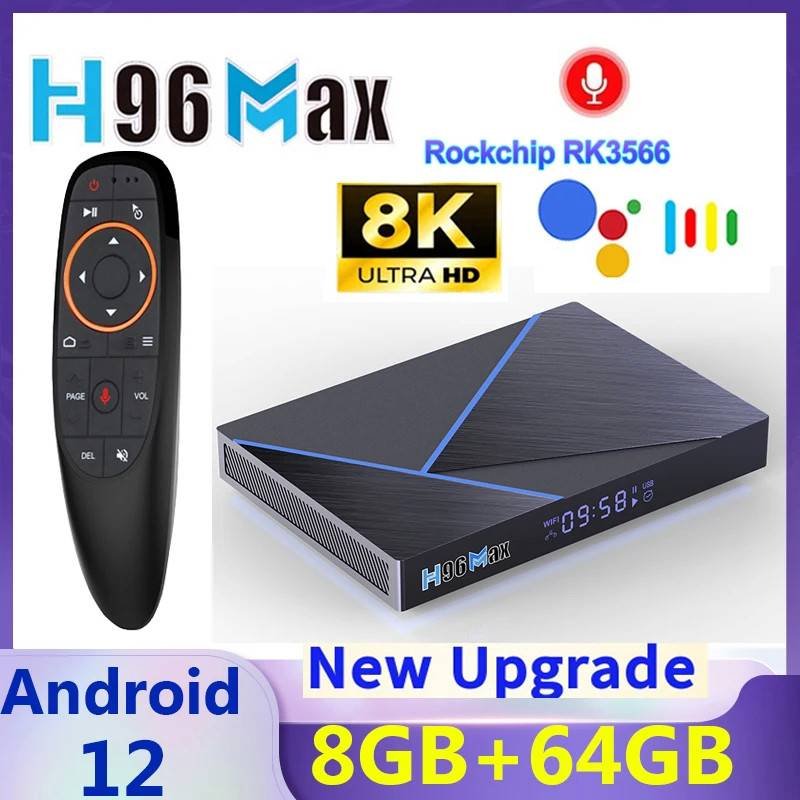 H96 Max V56 Smart TV Box H RK3566 | Android 12