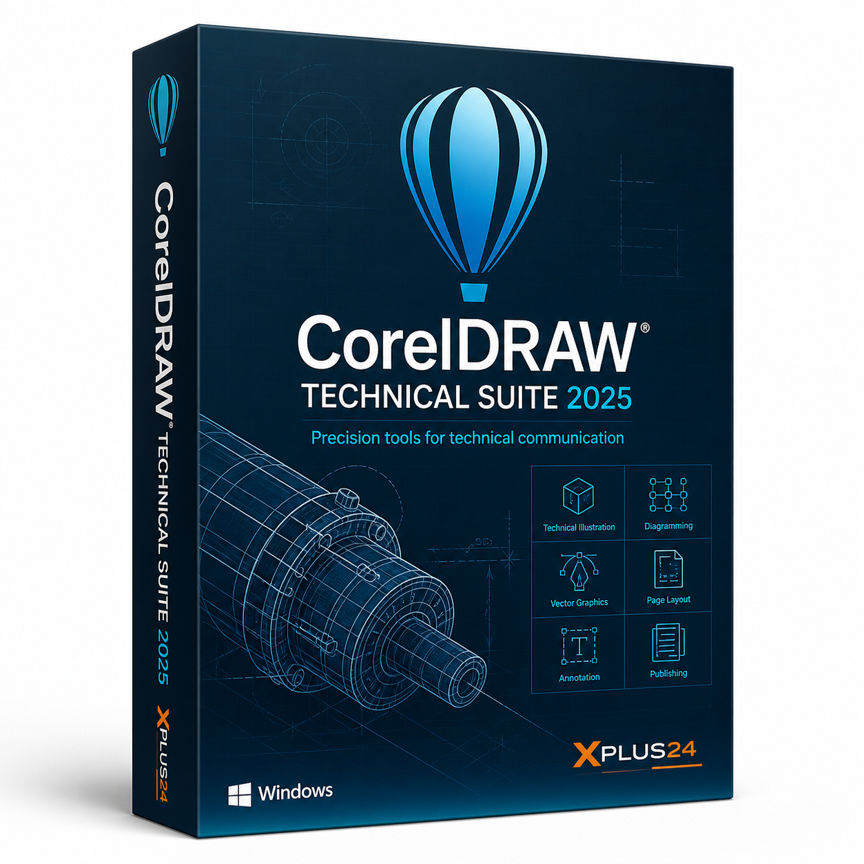 CorelDRAW Technical Suite 2025 Windows digital license